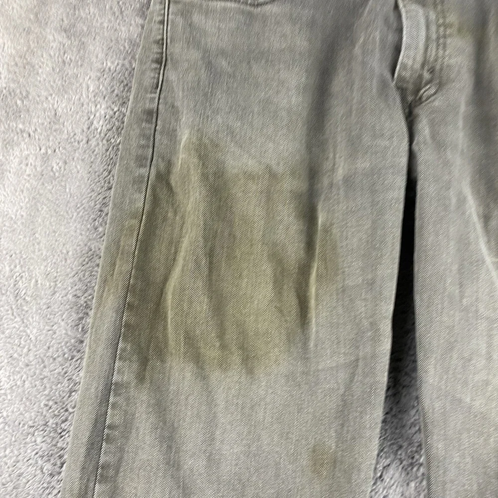 Levis 502 Taper Fit Jeans‎ Mens 32x29 Gray Mid Rise